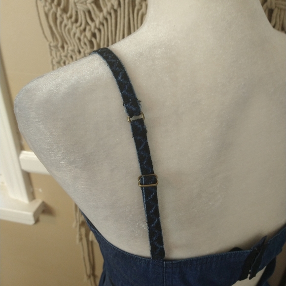 Free people Hellen chambray embroidered dress 8 - Picture 7 of 12